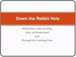 Down the Rabbit Hole - slide 1