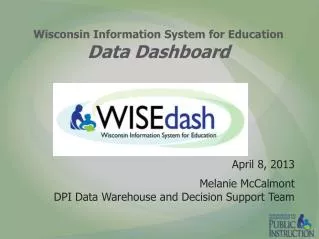 Wisconsin Information System for Education Data Dashboard