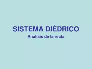 sistema di drico