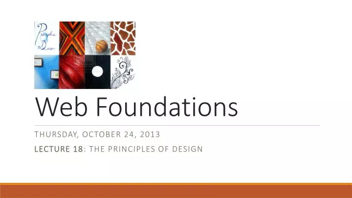 web foundations