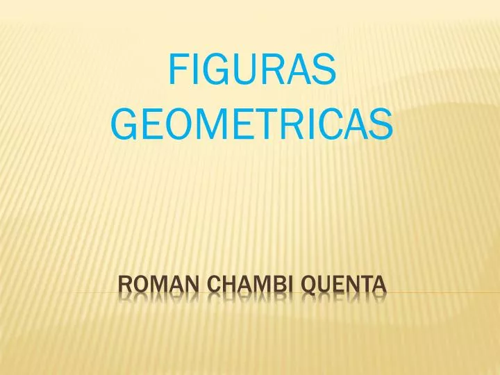 figuras geometricas