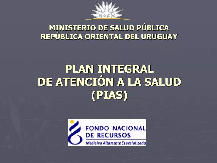 ministerio de salud p blica rep blica oriental del uruguay