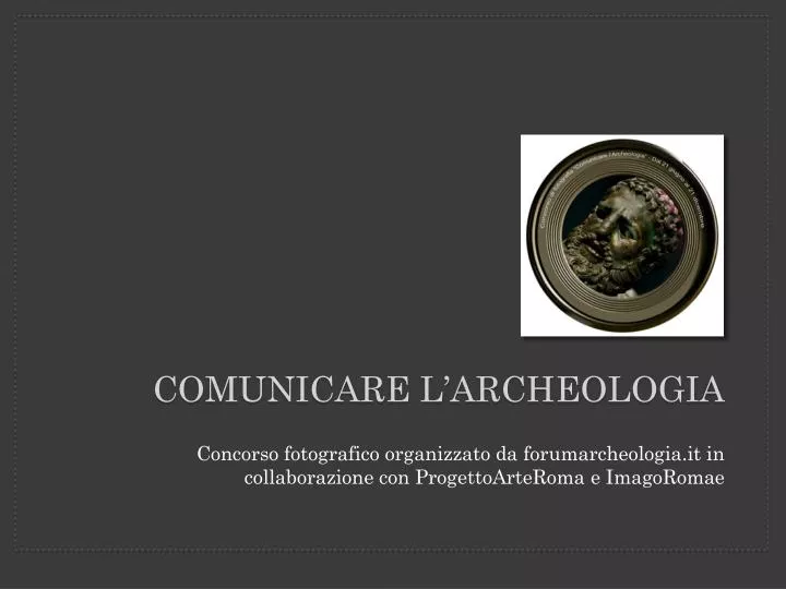 comunicare l archeologia