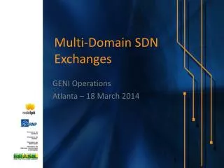 Multi-Domain SDN Exchanges