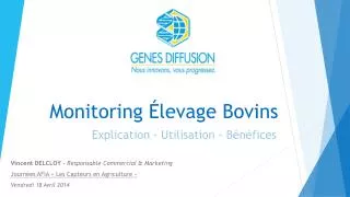 monitoring levage bovins