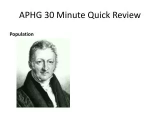 APHG 30 Minute Quick Review