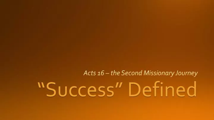 acts 16 the second missionary journey