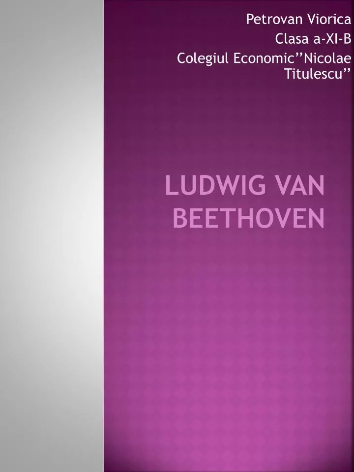 ludwig van beethoven