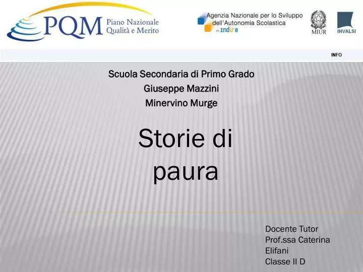 scuola secondaria di primo grado giuseppe mazzini minervino murge