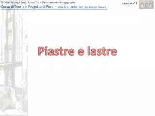 piastre e lastre