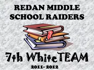REDAN MIDDLE SCHOOL RAIDERS