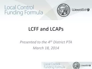 LCFF and LCAPs