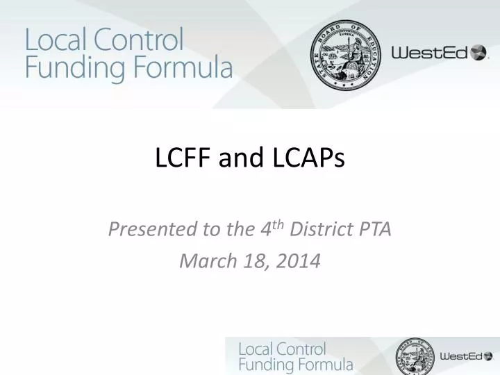 lcff and lcaps