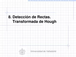 8 detecci n de rectas transformada de hough
