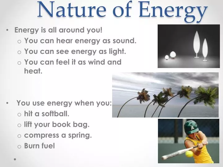 nature of energy