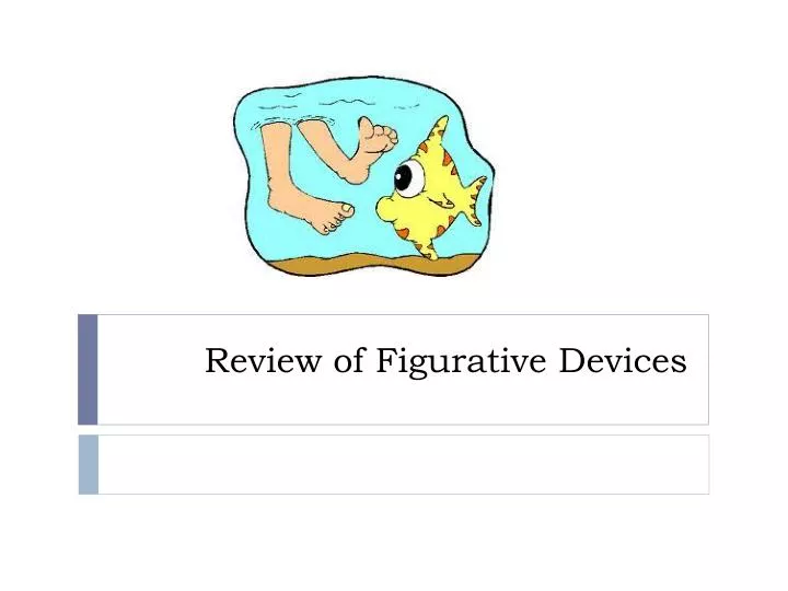 review of figurative devices