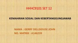 HHHC9101 SET 12