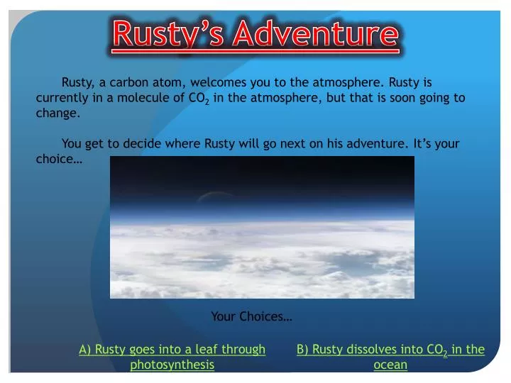rusty s adventure
