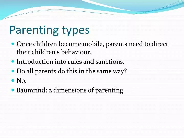 parenting types