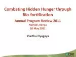 Martha Nyagaya - slide 1