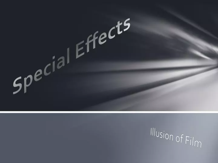 special effects