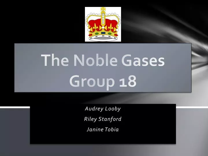 the noble gases group 18