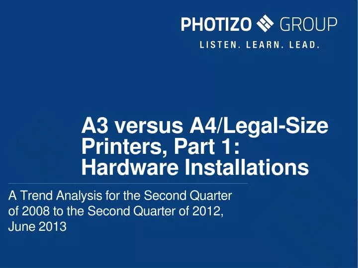 a3 versus a4 legal size printers part 1 hardware installations