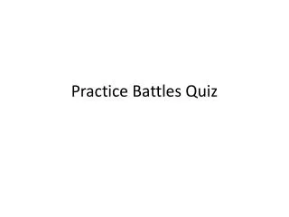 practice battles quiz