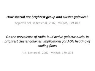 How special are brightest group and cluster galaxies?