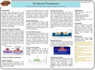 Terahertz Transistors