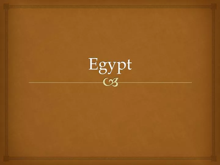 egypt