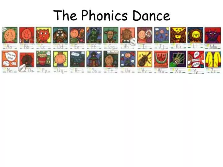 the phonics dance