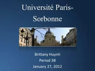 universit paris sorbonne