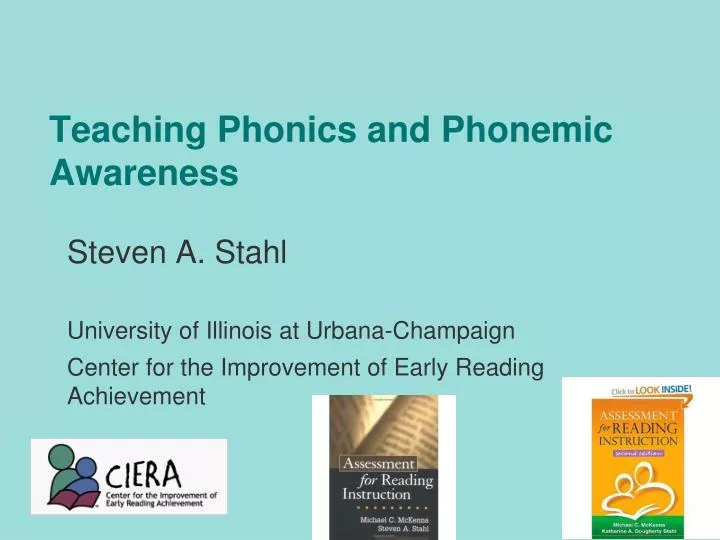 teaching phonics and phonemic awareness