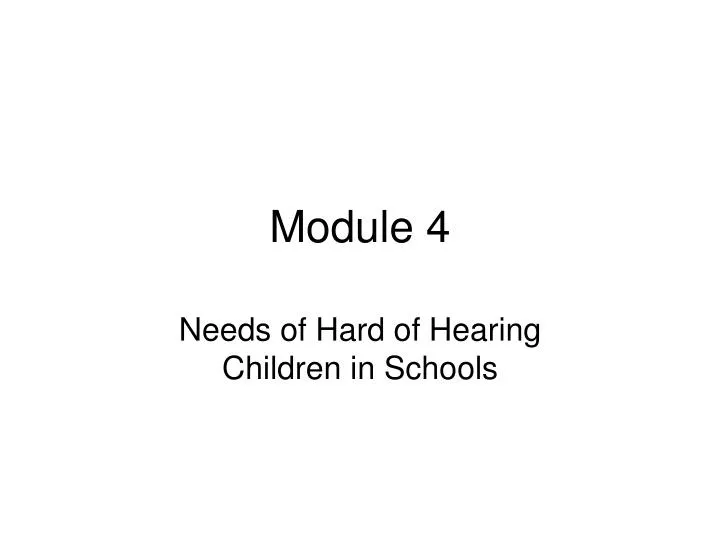 module 4