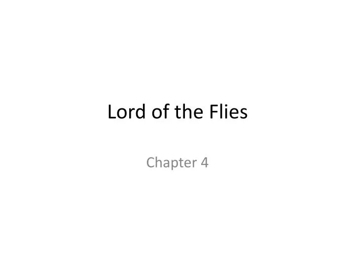 lord of the flies