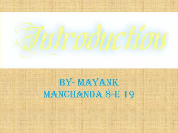 by mayank manchanda 8 e 19