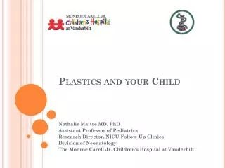 Plastics and your Child