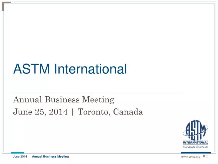 astm international