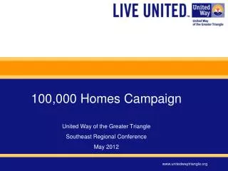 100,000 Homes Campaign