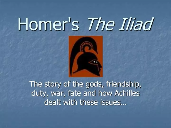 homer s the iliad