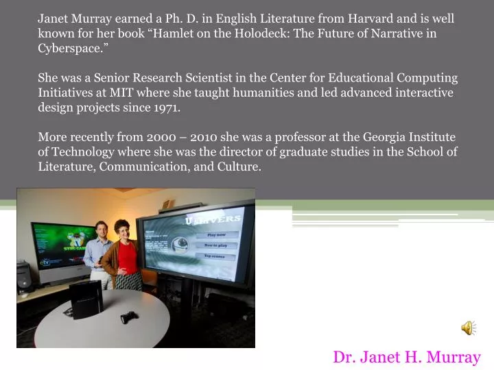 dr janet h murray