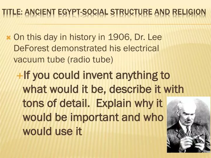 title ancient egypt social structure and religion