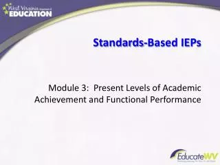 Standards-Based IEPs