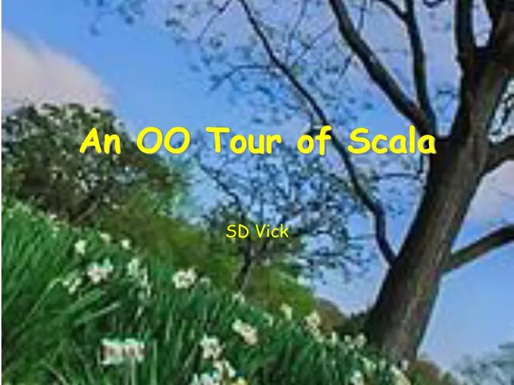 an oo tour of scala
