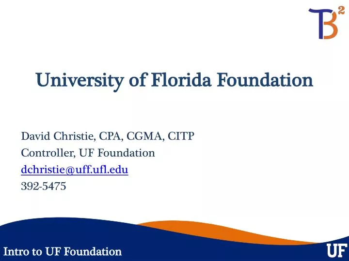 university of florida foundation