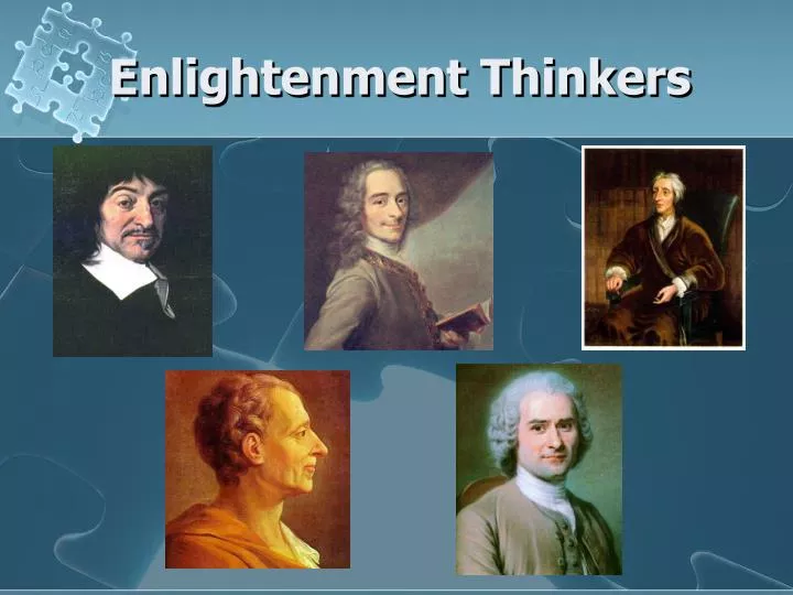 enlightenment thinkers