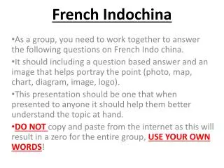 French Indochina
