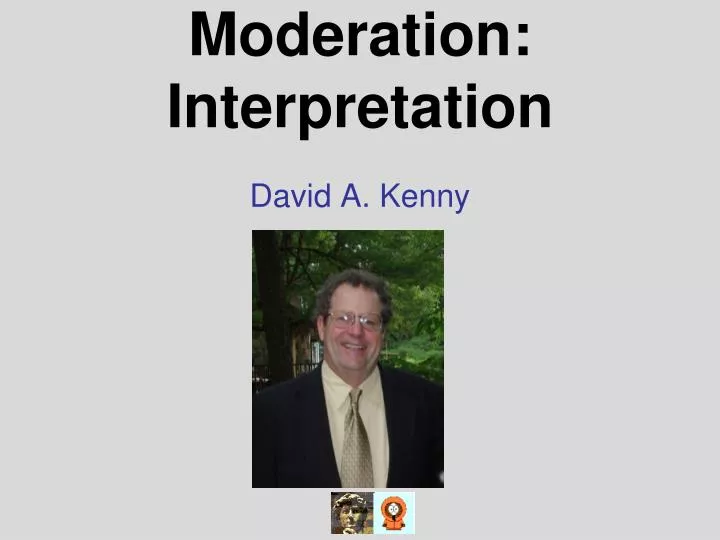 moderation interpretation