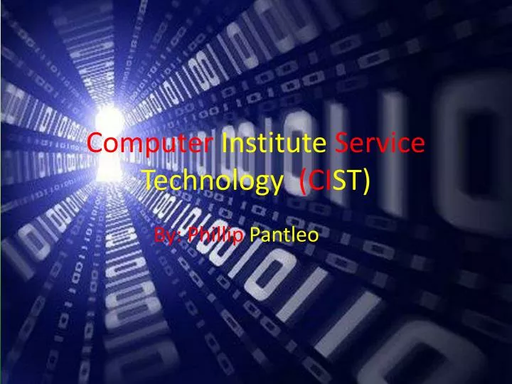 computer institute service technology ci st